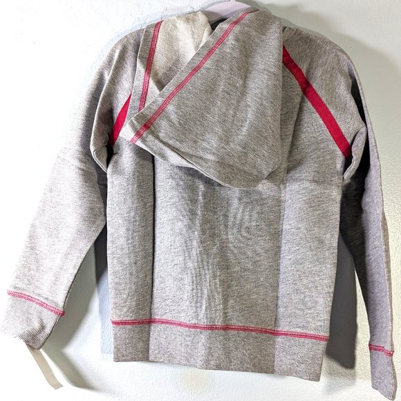 NWT Oshkosh B'gosh Girls Kids Zip-Up Active Hoodie Jacket Full Zip Cardi… - Picture 4 of 5